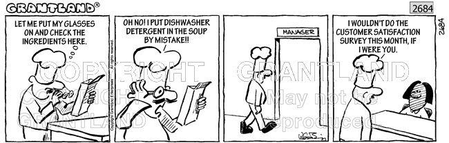 customer survey cartoons 2684
