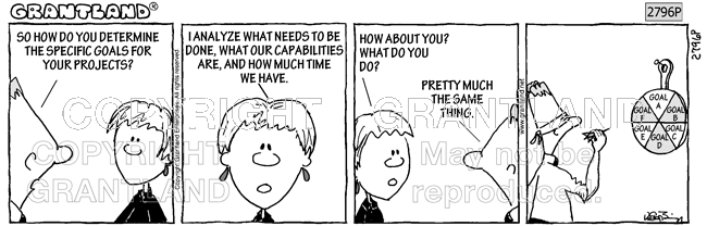 project management cartoons 2796P