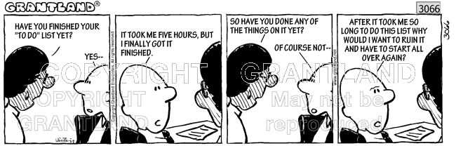 time management cartoons 3066