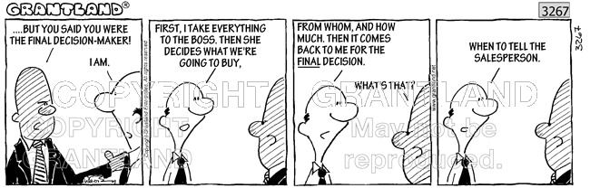 sales decision cartoons 3267